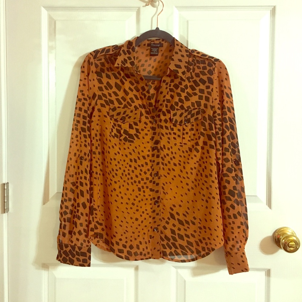 Sheer blouse